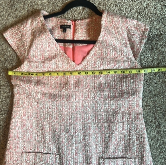Talbots Pink Tweed Drees And Blazer Suit - Picture 4 of 8